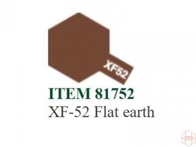 Tamiya - XF-52 Flat earth, 10ml
