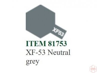 Tamiya - XF-53 Neutral grey, 10ml