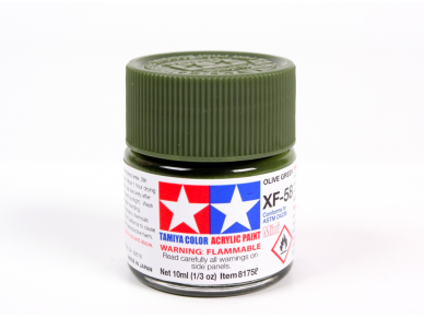 Tamiya - XF-58 Olive green, 10ml 1 Tamiya - XF-58 Olive green, 10ml 1