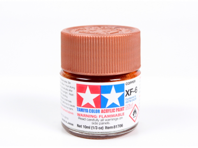 Tamiya - XF-6 Copper, 10ml 1 Tamiya - XF-6 Copper, 10ml 1