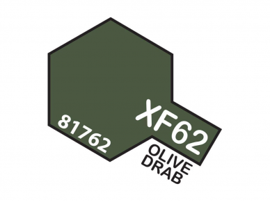 Tamiya - XF-62 Olive drab, 10ml Tamiya - XF-62 Olive drab, 10ml