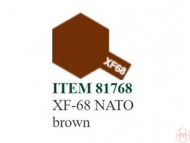 Tamiya - XF-68 NATO brown, 10ml