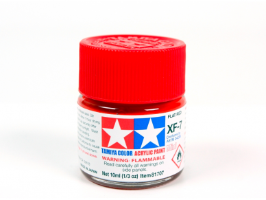 Tamiya - XF-7 Flat red, 10ml 1 Tamiya - XF-7 Flat red, 10ml 1