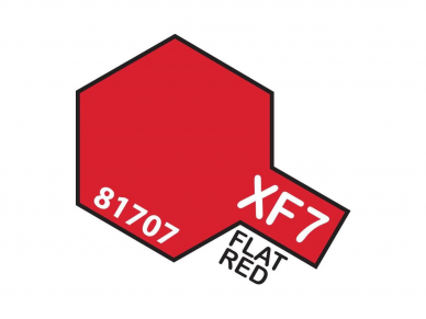 Tamiya - XF-7 Flat red, 10ml Tamiya - XF-7 Flat red, 10ml