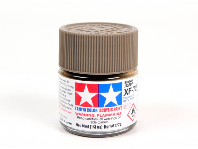 Tamiya - XF-72 Brown (JGSDF), 10ml 1 Tamiya - XF-72 Brown (JGSDF), 10ml 1