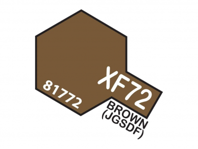 Tamiya - XF-72 Brown (JGSDF), 10ml Tamiya - XF-72 Brown (JGSDF), 10ml