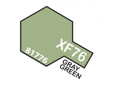 Tamiya - XF-76 Gray green (IJN), 10ml Tamiya - XF-76 Gray green (IJN), 10ml