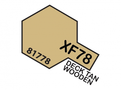 Tamiya - XF-78 Wooden deck tan, 10ml Tamiya - XF-78 Wooden deck tan, 10ml