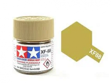 Tamiya - XF-88 Dark yellow 2, 10ml 2 Tamiya - XF-88 Dark yellow 2, 10ml 2