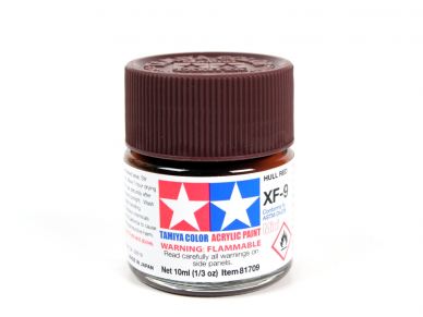 Tamiya - XF-9 Hull red, 10ml 1 Tamiya - XF-9 Hull red, 10ml 1