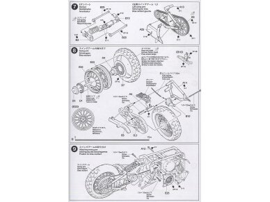 Tamiya - Yamaha XV1600 RoadStar Custom, 1/12, 14135 10 Tamiya - Yamaha XV1600 RoadStar Custom, 1/12, 14135 10