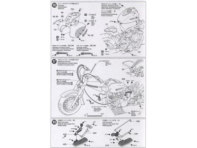 Tamiya - Yamaha XV1600 RoadStar Custom, 1/12, 14135 13