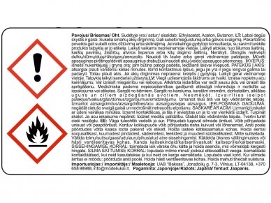 Tamiya - Multipurpose Cement (clear) for cementing clear & painted parts (klijai skaidrioms ir dažytoms detalėms), 20g, 87188 1