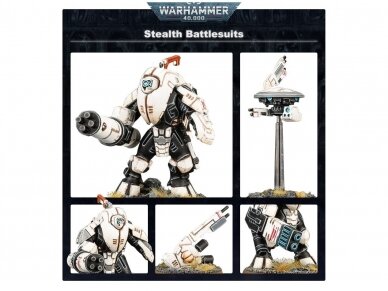 T'au Empire XV25 Stealth Battlesuits, 56-14 3