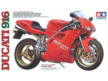 Tamiya - Ducati 916, 1/12, 14068 Tamiya - Ducati 916, 1/12, 14068