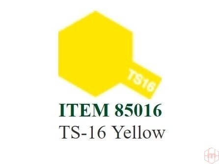 Tamiya - TS-16 Yellow, 100ml