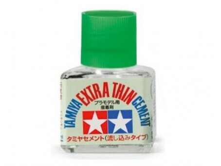 Tamiya - Extra Thin Cement, 40ml, 87038 Tamiya - Extra Thin Cement, 40ml, 87038