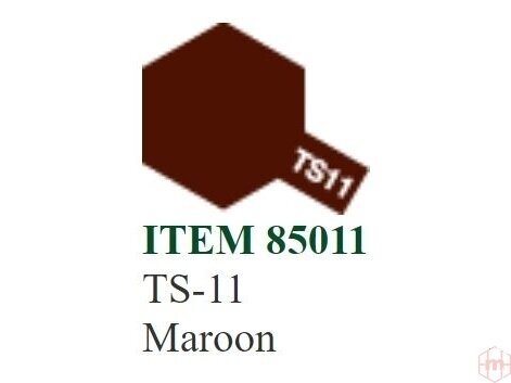 Tamiya - TS-11 Maroon, 100ml Tamiya - TS-11 Maroon, 100ml