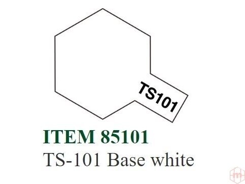 Tamiya - TS-101 Base white, 100ml Tamiya - TS-101 Base white, 100ml