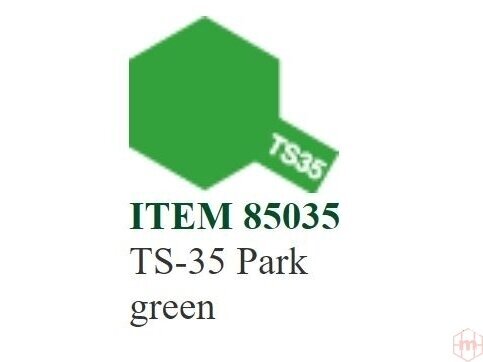 Tamiya - TS-35 Park green, 100ml Tamiya - TS-35 Park green, 100ml