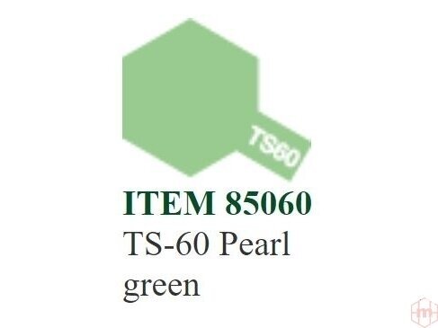 Tamiya - TS-60 Pearl green, 100ml Tamiya - TS-60 Pearl green, 100ml