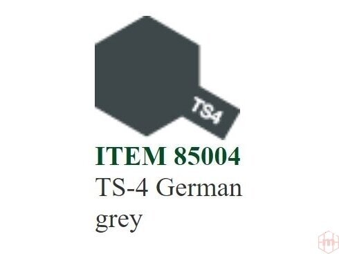 Tamiya - TS-4 German grey, 100ml Tamiya - TS-4 German grey, 100ml
