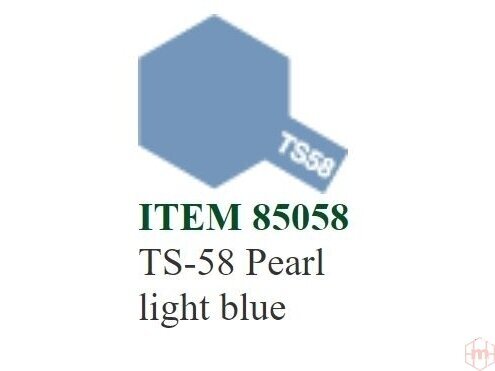 Tamiya - TS-58 Pearl light blue, 100ml Tamiya - TS-58 Pearl light blue, 100ml