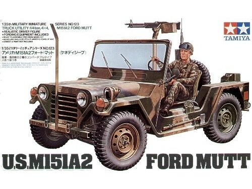 Tamiya - US M151A2 Ford Mutt, 1/35, 35123 Tamiya - US M151A2 Ford Mutt, 1/35, 35123