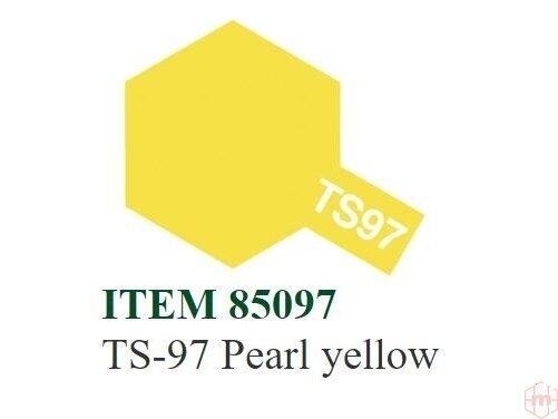 Tamiya - Purškiami dažai TS-97 Pearl yellow, 100ml