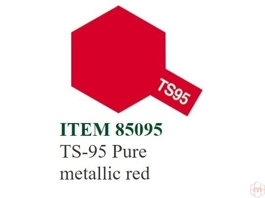 Tamiya - TS-95 Pure metallic red, 100ml Tamiya - TS-95 Pure metallic red, 100ml