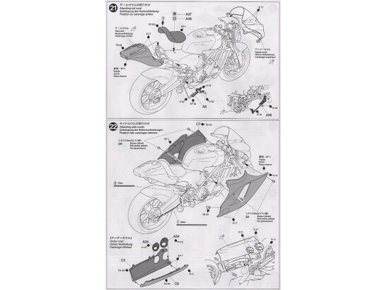 Tamiya - Ducati Desmosedici, 1/12, 14101 18 Tamiya - Ducati Desmosedici, 1/12, 14101 18