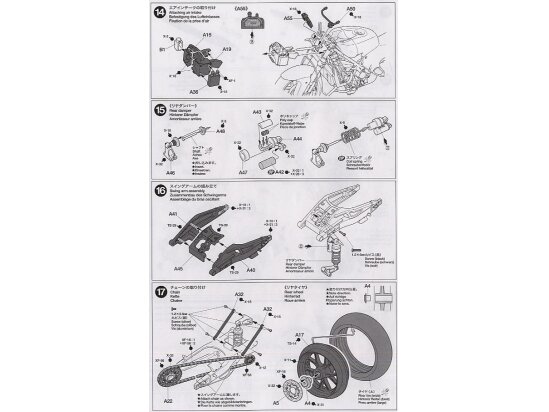 Tamiya - Ducati Desmosedici, 1/12, 14101 16