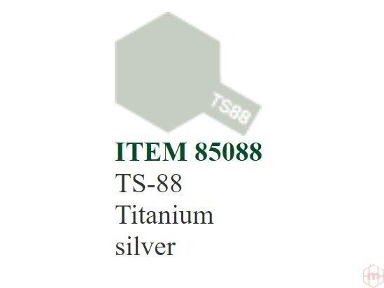 Tamiya - TS-88 Titanium silver, 100ml Tamiya - TS-88 Titanium silver, 100ml