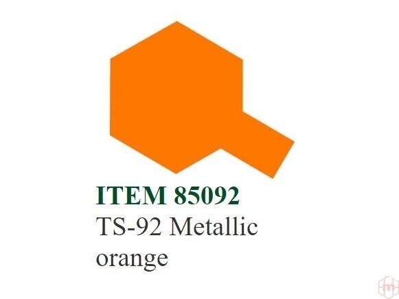 Tamiya - TS-92 Metallic orange, 100ml