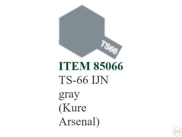 Tamiya - TS-66 IJN gray (Kure Arsenal), 100ml