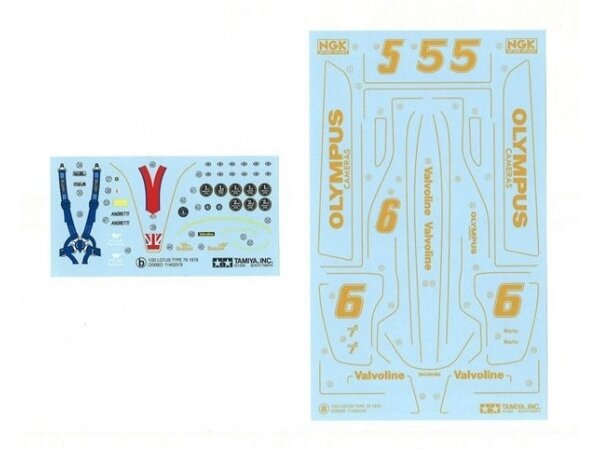 Tamiya - Lotus Type79 1978, 1/20, 20060 10 Tamiya - Lotus Type79 1978, 1/20, 20060 10