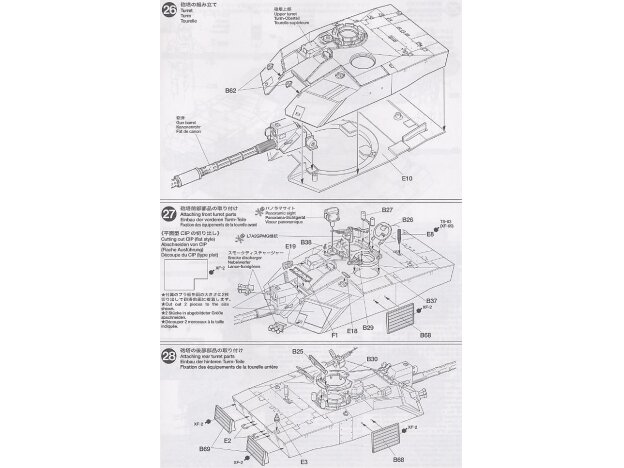 Tamiya - British Main Battle Tank Challenger 2, 1/35, 35274 20 Tamiya - British Main Battle Tank Challenger 2, 1/35, 35274 20