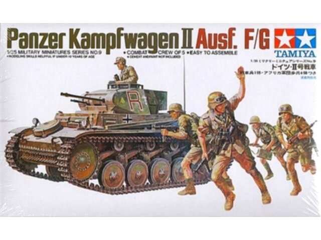 Tamiya - Panzerkampfwagen II Ausf. F/G, 1/35, 35009 Tamiya - Panzerkampfwagen II Ausf. F/G, 1/35, 35009
