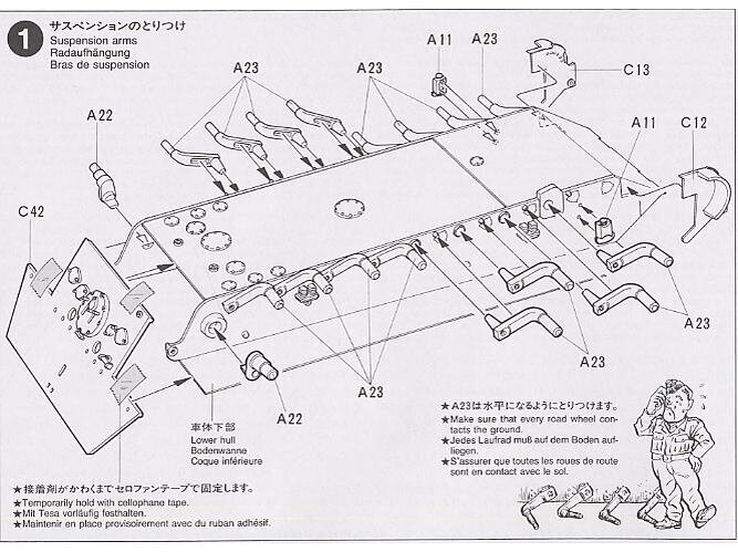 Tamiya - Jagdpanther (Sd.Kfz. 173) Late Version, 1/35, 35203 7 Tamiya - Jagdpanther (Sd.Kfz. 173) Late Version, 1/35, 35203 7