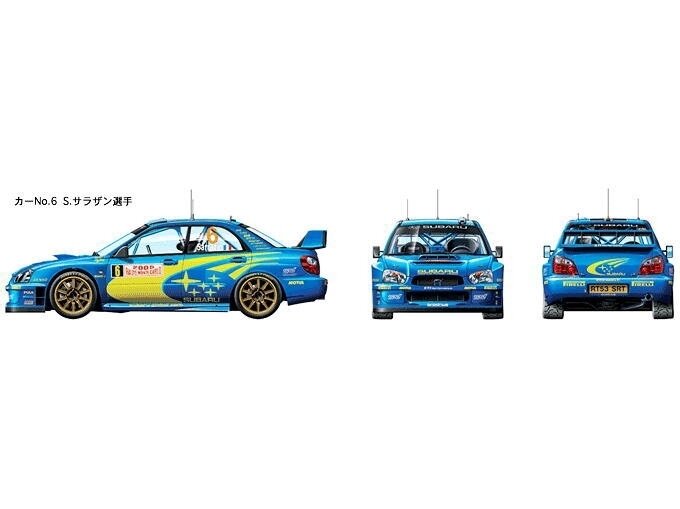 Tamiya - Subaru Impreza WRC Monte Carlo 05, 1/24, 24281 2 Tamiya - Subaru Impreza WRC Monte Carlo 05, 1/24, 24281 2