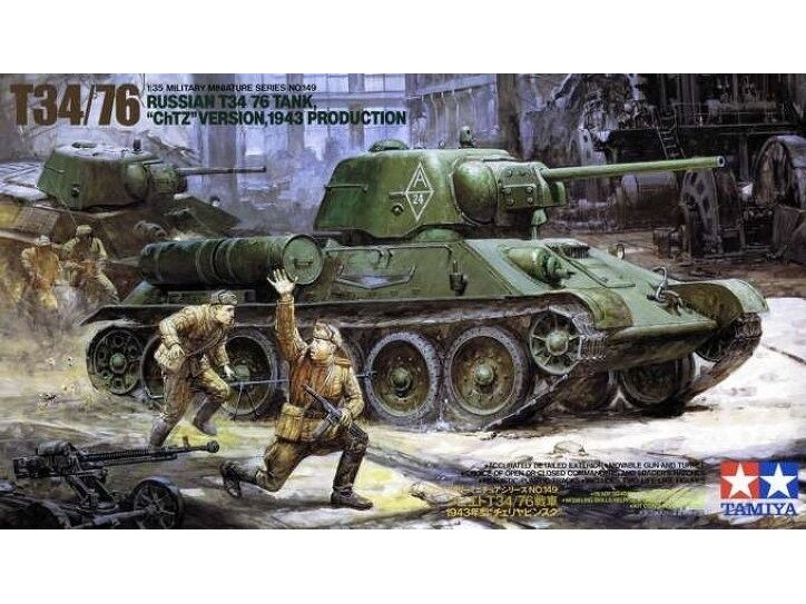 Tamiya - Russian T-34/76 "ChTZ", 1/35, 35149 Tamiya - Russian T-34/76 "ChTZ", 1/35, 35149