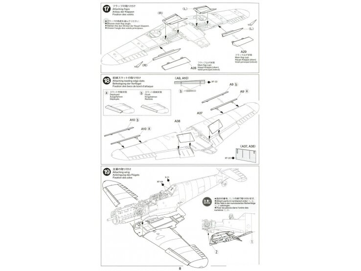 Tamiya - Messerschmitt Bf109 G-6, 1/48, 61117 22 Tamiya - Messerschmitt Bf109 G-6, 1/48, 61117 22