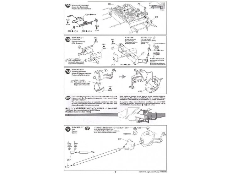 Tamiya - Jagdpanzer IV/70(V) Lang (Sd.Kfz.162/1), 1/35, 35340 21 Tamiya - Jagdpanzer IV/70(V) Lang (Sd.Kfz.162/1), 1/35, 35340 21
