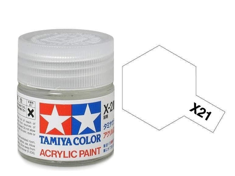 Tamiya - X-21 Flat base, 10ml 2 Tamiya - X-21 Flat base, 10ml 2