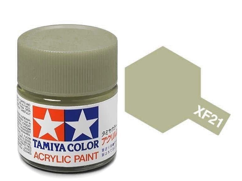Tamiya - XF-21 Sky akriliniai dažai, 10ml 2 Tamiya - XF-21 Sky akriliniai dažai, 10ml 2