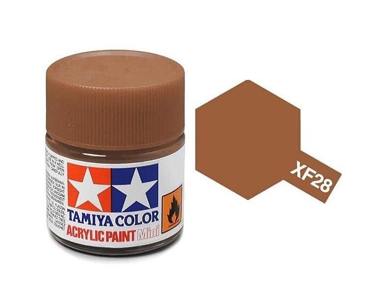 Tamiya - XF-28 Dark copper, 10ml 2 Tamiya - XF-28 Dark copper, 10ml 2