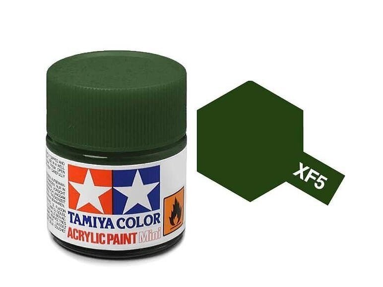 Tamiya - XF-5 Flat green, 10ml 2 Tamiya - XF-5 Flat green, 10ml 2
