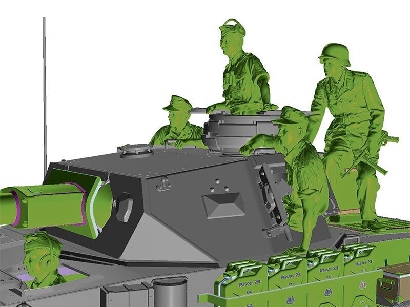 Tamiya - Panzerkampfwagen IV Ausf. G Sd.Kfz. 161/1 early production, 1/35, 35378 5