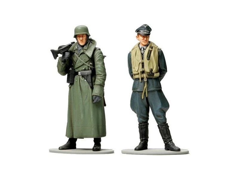 Tamiya - WWII German Machine Gunner & Luftwaffe Ace Pilot, 1/35, 89641 1 Tamiya - WWII German Machine Gunner & Luftwaffe Ace Pilot, 1/35, 89641 1