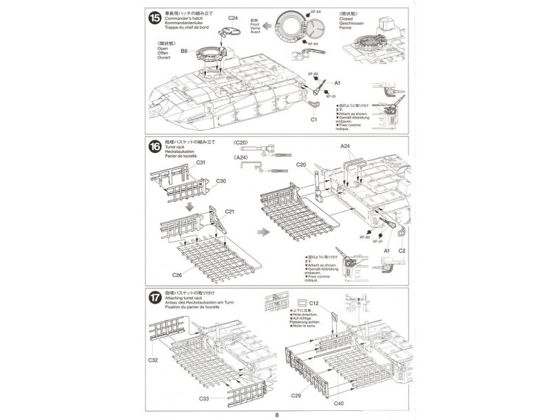 Tamiya - JGSDF TYPE 10 TANK, 1/48, 32588 17 Tamiya - JGSDF TYPE 10 TANK, 1/48, 32588 17